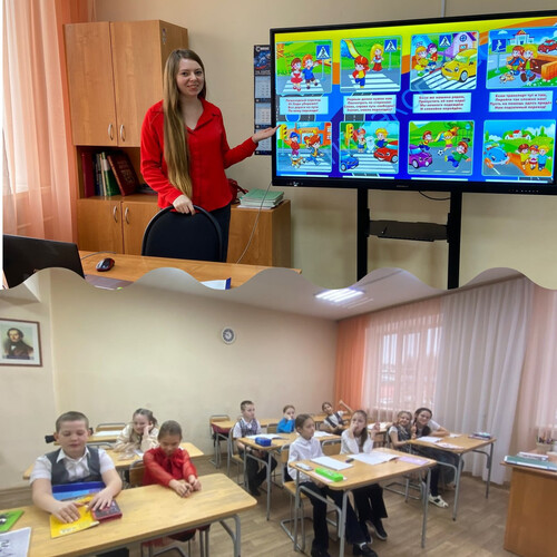 Профилактическая беседа с учащимися.