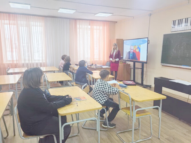 7 октября в ДШИ № 46 у учеников прошел классный час.