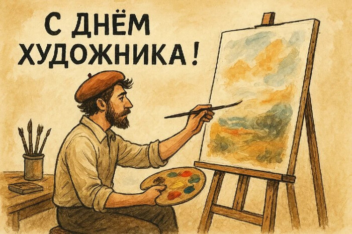 8 декабря — День художника!