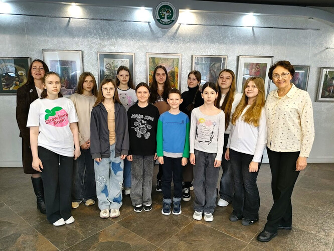 в ЦДШИ состоялась репетиция сводного городского детского хора «Хоровое вече».