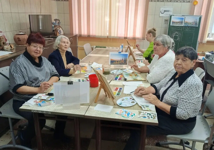 1 октября состоялся мастер-класс для ветеранов Рудничного района 